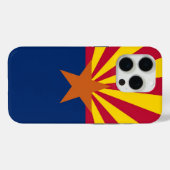 Apple iPhone 15 Pro Case-Mate, Arizona-Flagge Case-Mate iPhone Hülle (Rückseite (Horizontal))