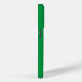 Apple iPhone 15 Pro Case-Mate, Brasilien-Flagge Case-Mate iPhone Hülle (Rückseite / Rechts)