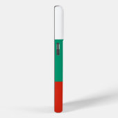 Apple iPhone 15 Pro Case-Mate, bulgarische Flagge Case-Mate iPhone Hülle (Rückseite / Rechts)