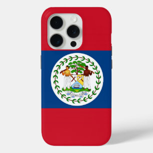 Apple iPhone 15 Pro Case-Mate, Flagge von Belize Case-Mate iPhone Hülle