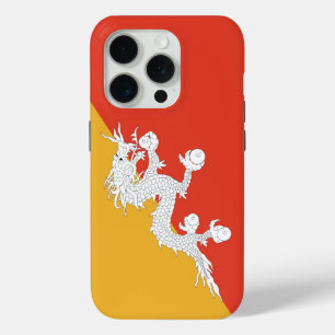 Apple iPhone 15 Pro Case-Mate, Flagge von Bhutan Case-Mate iPhone Hülle