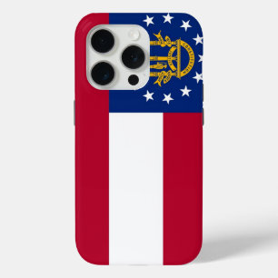 Apple iPhone 15 Pro Case-Mate, georgische Flagge Case-Mate iPhone Hülle