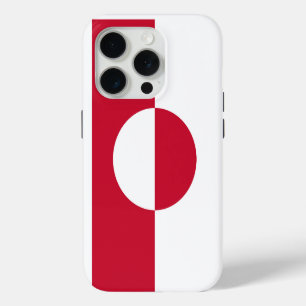 Apple iPhone 15 Pro Case-Mate, grönländische Flagg Case-Mate iPhone Hülle