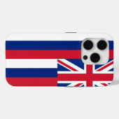 Apple iPhone 15 Pro Case-Mate Hawaii Flag Hülle (Rückseite (Horizontal))