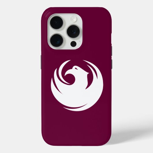 Apple iPhone 15 Pro Case-Mate, Phoenix Flag Case-Mate iPhone Hülle (Rückseite)