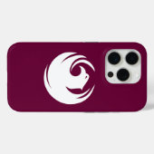 Apple iPhone 15 Pro Case-Mate, Phoenix Flag Case-Mate iPhone Hülle (Rückseite (Horizontal))