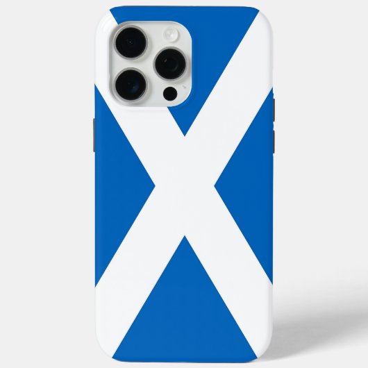 Apple iPhone 15 Pro Max Case, Scotland flag Case-Mate iPhone Hülle (Rückseite)