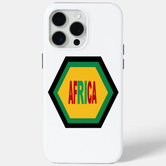 Apple iPhone 15 Pro Max Case SPORT  AFRICA  (Rückseite)