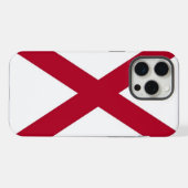 Apple iPhone 15 Pro Max Fall, Alabama-Flagge Hülle (Rückseite (Horizontal))
