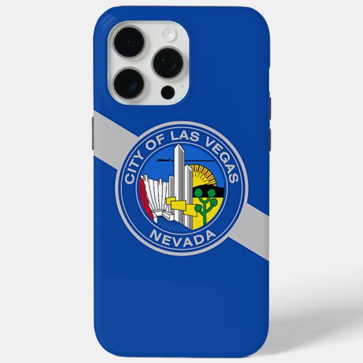 Apple iPhone 15 Pro Max Fall, Las Vegas-Flag Case-Mate iPhone Hülle (Rückseite)