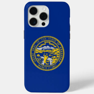 Apple iPhone 15 Pro Max Fall, Nebraska-Flagge Case-Mate iPhone Hülle