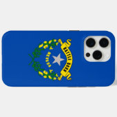 Apple iPhone 15 Pro Max Fall, Nevada Flag Case-Mate iPhone Hülle (Rückseite (Horizontal))