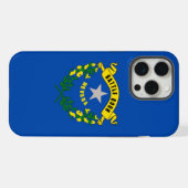Apple iPhone 15 Pro Max Fall, Nevada Flag Hülle (Rückseite (Horizontal))