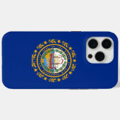 Apple iPhone 15 Pro Max Fall, New Hampshire Flag Case-Mate iPhone Hülle (Rückseite (Horizontal))