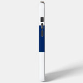Apple iPhone 15 Pro Max Fall, North Carolina Flag Case-Mate iPhone Hülle (Rückseite / Links)