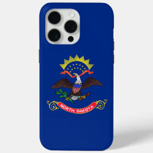 Apple iPhone 15 Pro Max Fall, North Dakota Flag Case-Mate iPhone Hülle