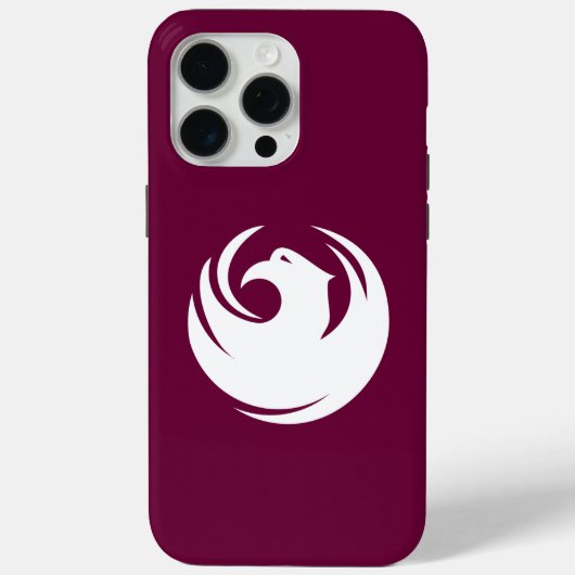 Apple iPhone 15 Pro Max Fall, Phoenix Flag Case-Mate iPhone Hülle (Rückseite)