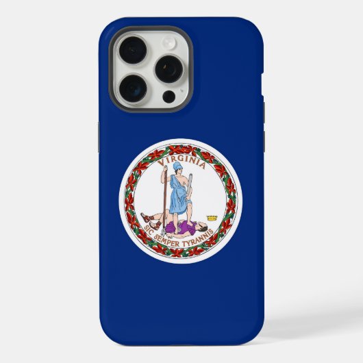 Apple iPhone 15 Pro Max, Flagge des Bundesstaates Hülle (Rückseite)