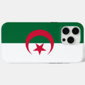 Apple iPhone 15 Pro Max Hülle, Algerien-Flagge Case-Mate iPhone Hülle (Rückseite (Horizontal))