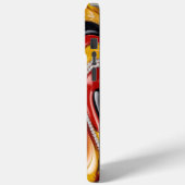 Apple iPhone 15 Pro Max Hülle, Belgien Farben Case-Mate iPhone Hülle (Rückseite / Links)