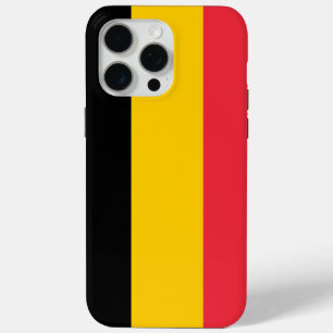Apple iPhone 15 Pro Max Hülle, belgische Flagge Case-Mate iPhone Hülle