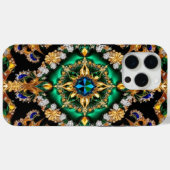 Apple iPhone 15 Pro Max Hülle, Brasilien Farben Case-Mate iPhone Hülle (Rückseite (Horizontal))