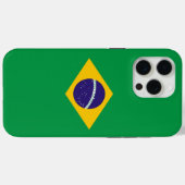 Apple iPhone 15 Pro Max Hülle, Brasilien-Flagge Case-Mate iPhone Hülle (Rückseite (Horizontal))