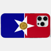 Apple iPhone 15 Pro Max Hülle, Dallas Flagge Case-Mate iPhone Hülle (Rückseite (Horizontal))