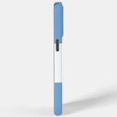 Apple iPhone 15 Pro Max Hülle, Flagge Argentiniens Case-Mate iPhone Hülle (Rückseite / Rechts)