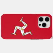 Apple iPhone 15 Pro Max Hülle, Flagge der Isle of  Case-Mate iPhone Hülle (Rückseite (Horizontal))