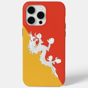 Apple iPhone 15 Pro Max Hülle, Flagge von Bhutan Case-Mate iPhone Hülle