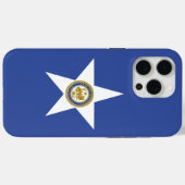 Apple iPhone 15 Pro Max Hülle, Houston, Texas Flag Case-Mate iPhone Hülle (Rückseite (Horizontal))