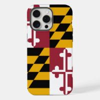 Apple iPhone 15 Pro Max Hülle, Maryland-Flagge