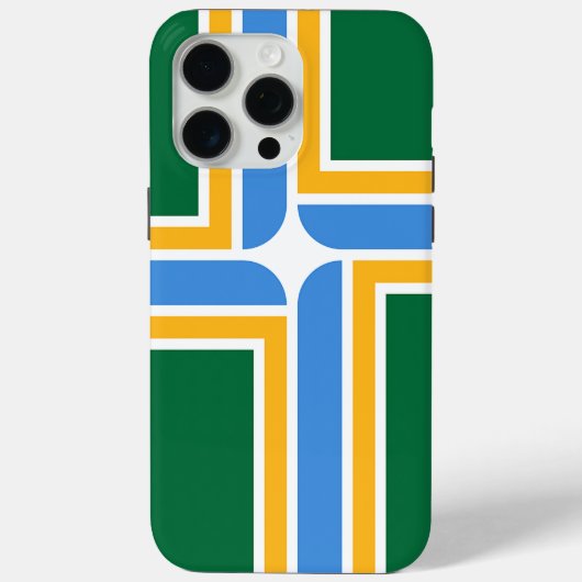 Apple iPhone 15 Pro Max Hülle, Portland-Flagge Case-Mate iPhone Hülle (Rückseite)