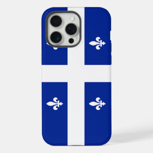 Apple iPhone 15 Pro Max Hülle, Quebec-Flagge Hülle