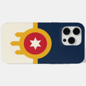 Apple iPhone 15 Pro Max Hülle, Tulsa-Flagge Case-Mate iPhone Hülle (Rückseite (Horizontal))