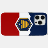 Apple iPhone 15 Pro Max, Utah new flag Case-Mate iPhone Hülle (Rückseite (Horizontal))