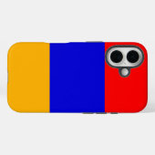 Apple iPhone 16 Case-Mate mit armenischer Flagge Hülle (Rückseite (Horizontal))