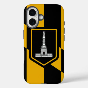 Apple iPhone 16 Case-Mate mit Baltimore-Flagge Hülle