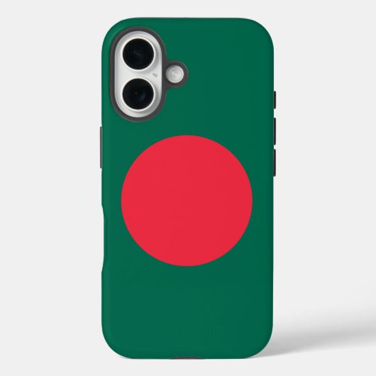 Apple iPhone 16 Case-Mate mit bangladeschischer Fl Hülle (Rückseite)