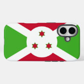 Apple iPhone 16 Case-Mate mit Burundi Hülle (Rückseite (Horizontal))
