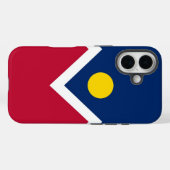 Apple iPhone 16 Case-Mate mit Denver-Flagge Hülle (Rückseite (Horizontal))