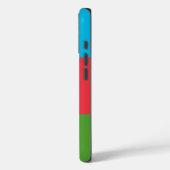 Apple iPhone 16 Case-Mate mit der Flagge Aserbaids Hülle (Rückseite / Links)