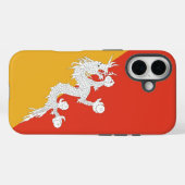 Apple iPhone 16 Case-Mate mit der Flagge Bhutans Hülle (Rückseite (Horizontal))