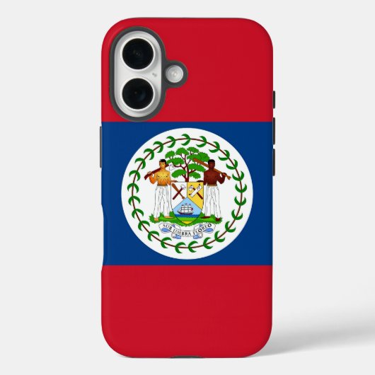 Apple iPhone 16 Case-Mate mit der Flagge von Beliz Hülle (Rückseite)