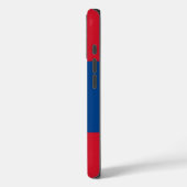 Apple iPhone 16 Case-Mate mit der Flagge von Beliz Hülle (Rückseite / Links)