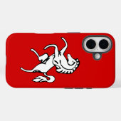 Apple iPhone 16 Case-Mate mit der Flagge von Kent Hülle (Rückseite (Horizontal))