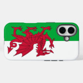 Apple iPhone 16 Case-Mate mit der Flagge von Wales Hülle (Rückseite (Horizontal))