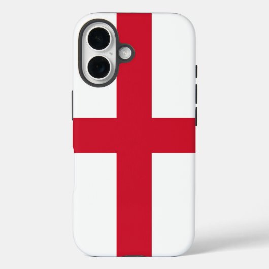 Apple iPhone 16 Case-Mate mit englischer Flagge Hülle (Rückseite)