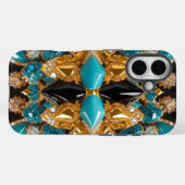 Apple iPhone 16 Case-Mate mit Farben der Bahamas Hülle (Rückseite (Horizontal))